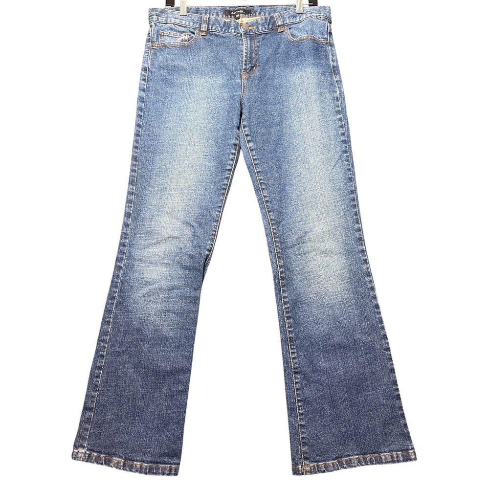 Daisy Fuentes Jeans Womens 10P Indigo Bootcut Stretch Denim 1154